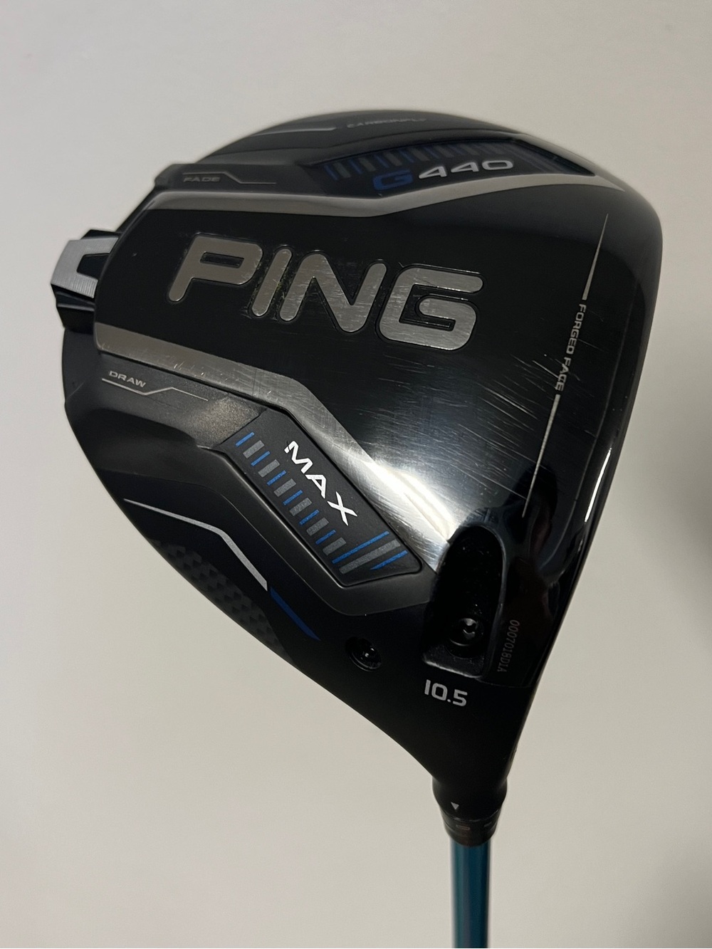 PING G440 Max 10.5° Driver X-Stiff Tour AD Graphite Design GP-7x w/ Headcover